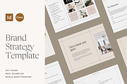Brand Strategy Template, a Presentation Template by Madewest Supply Co. (Thumbnail 1 of 5)