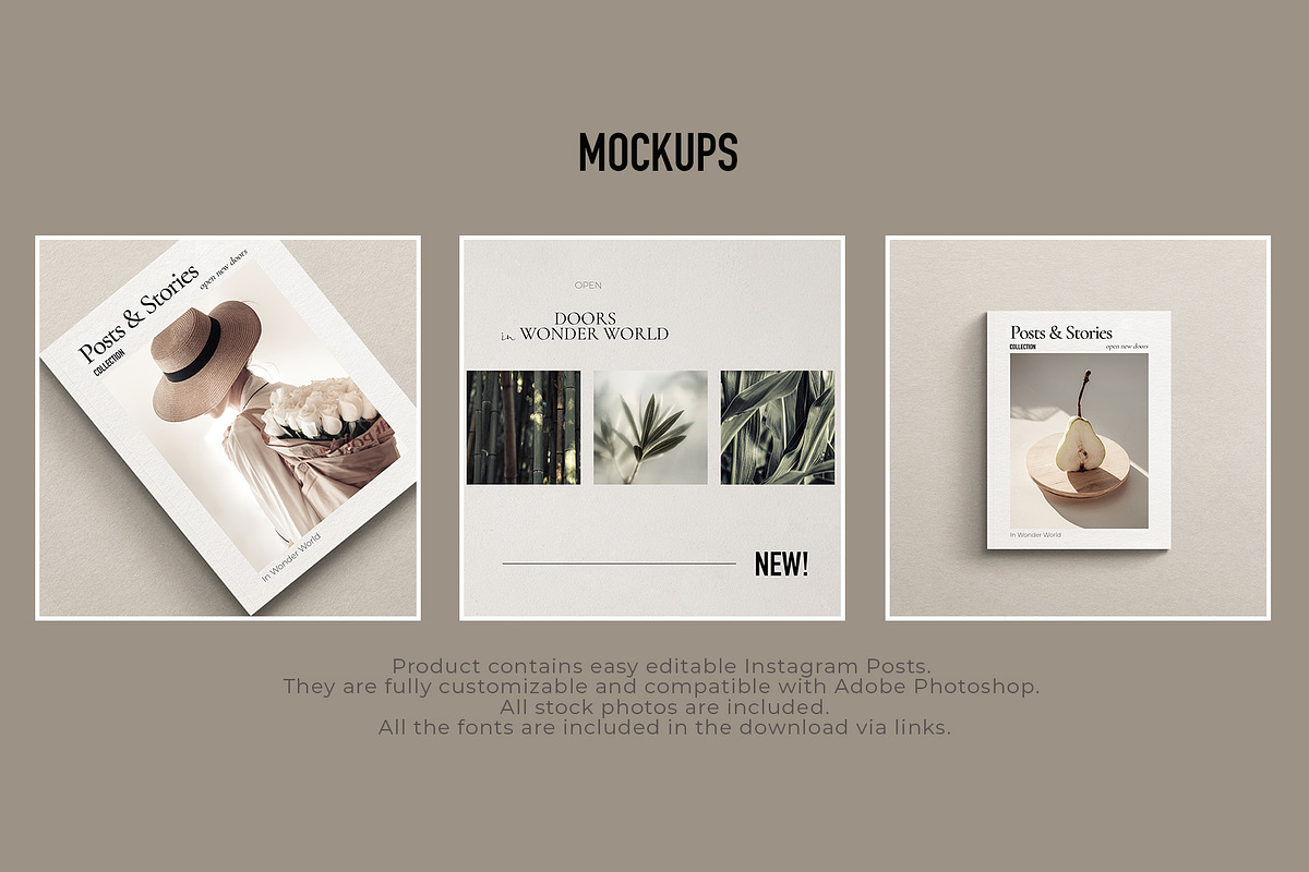 Minimalism. Feed №1., a Social Media Template by OntheMoon (Photo 6 of 9)
