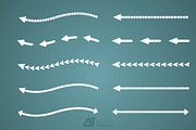 Arrow Stroke Brush for Affinity Apps, a Brush Add-On by Affinity Templates (Thumbnail 6 of 7)