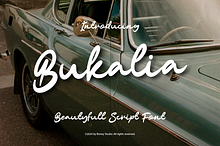 Bukalia Beautyfull Script Font
