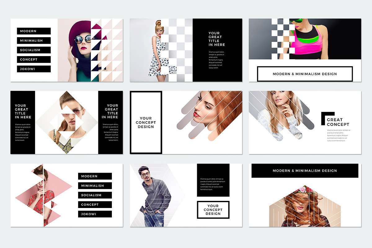 Geometric Keynote, a Presentation Template by binangkit (Photo 21 of 28)
