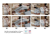 Women's Fitness Coaching Carousel, a Social Media Template by thecyella.co (Thumbnail 5 of 6)