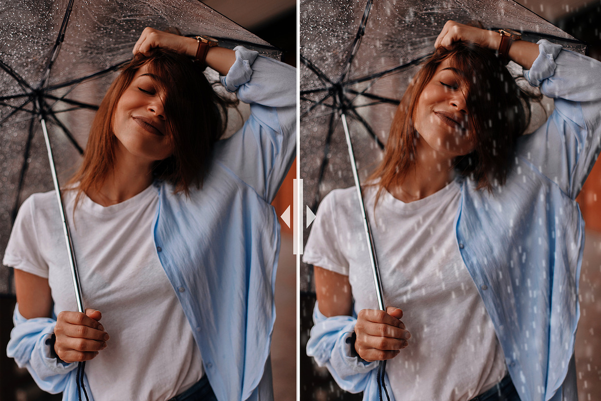 45 Rain Photo Overlays, an Action Add-On by PhotoEffects.Store (Photo 9 of 11)