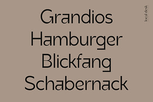 Altmark A Very Unique Sans