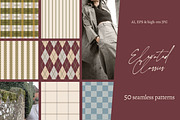 Classic Geometric Seamless Patterns, a Pattern Graphic by Svetlana Lerie (Thumbnail 1 of 12)