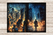 Noire Detective Junk Journal Pages, a Person Illustration by GlamArtZhanna (Thumbnail 7 of 9)