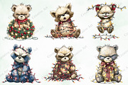 Whimsical Christmas Teddy With Light, an Illustration by Creative Art (Thumbnail 6 of 10)