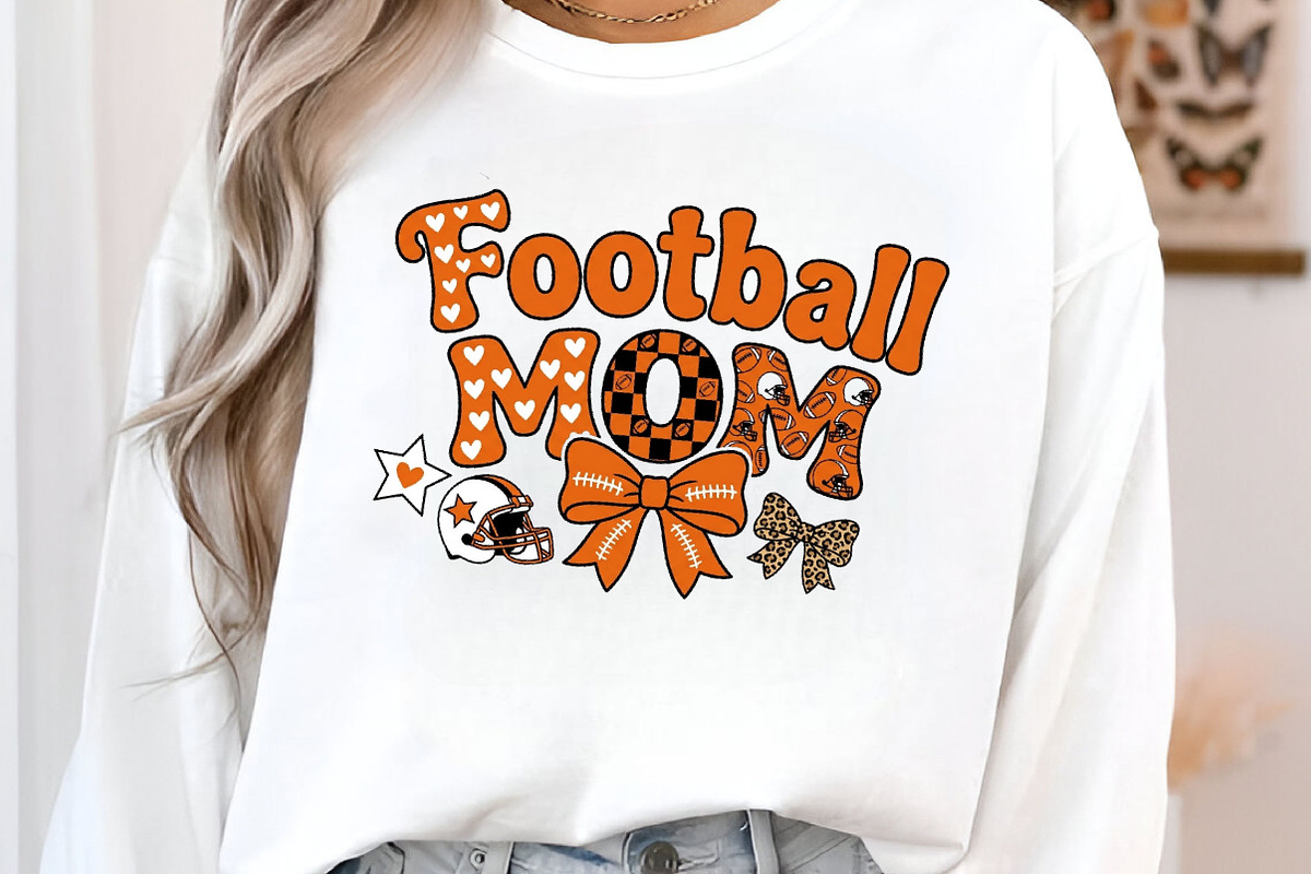 Football Mama Png, Football Mom Png, a Sport Illustration by Designking (Photo 6 of 6)
