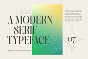 Ringift - A Modern Serif, a Serif Font by Graptail (Thumbnail 2 of 15)