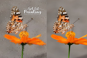 Art Oil Painting Photoshop Action