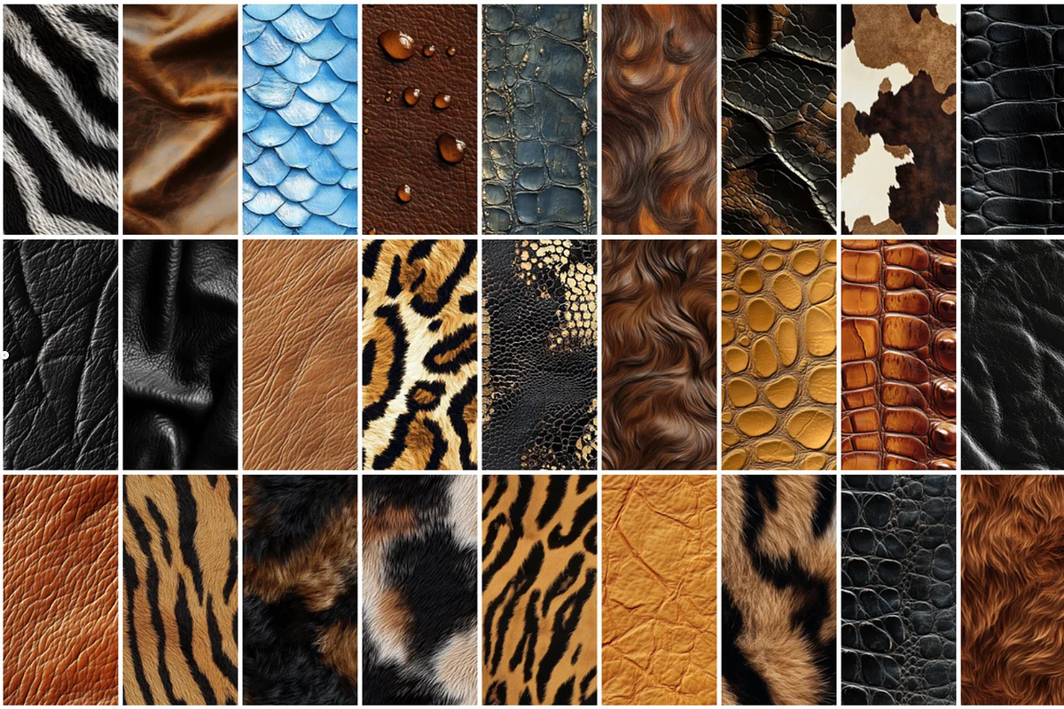 90 Furr Leather Seamless Patterns, a Pattern Graphic by mkStudioLab (Photo 4 of 4)