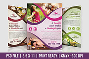 Beauty Salon Flyer, a Flyer Template by Dotnpix (Thumbnail 1 of 5)
