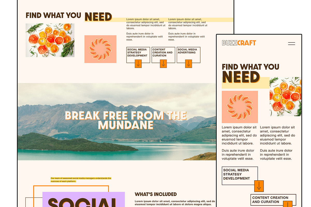 Website social media manager, a Squarespace Template by PATCHPO (Photo 3 of 8)