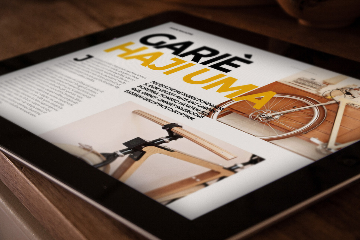 Ipad Magazine Template, a Magazine Template by broluthfi (Photo 3 of 5)