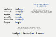 French Font Tour to France, a Handwritten Font by pixelcolours (Thumbnail 10 of 14)