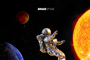 3D Mockup Space Astronaut #01, a Product Mockup by ARKS ACADEMY (Thumbnail 8 of 11)
