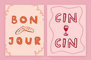 Lazy Crunch - playful font duo, a Handwritten Font by alenaganzhela (Thumbnail 7 of 12)