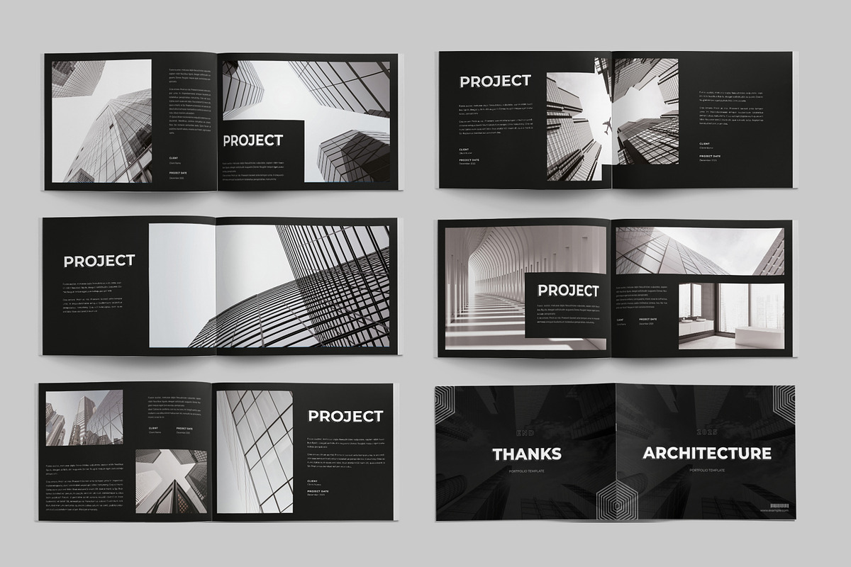 Architect Portfolio Layout Landscape, a Magazine Template by ContestDesign (Photo 3 of 3)