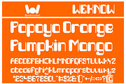 Fruit of life font, a Font by weknow (Thumbnail 2 of 8)