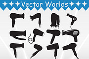 Hair Dryer Svg, Hair, Dryer Svg, an Object Graphic by VectorWorlds (Thumbnail 3 of 3)