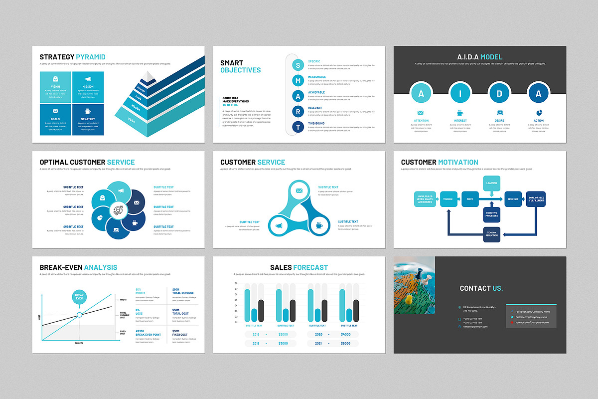 Marketing Plan Presentation Template, a Marketing Template by CreativeSlides (Photo 7 of 8)