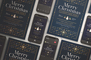 Merry Christmas Flyer Set, a Flyer Template by KMZVR.Lab (Thumbnail 5 of 6)
