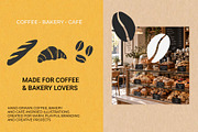 Coffee & Bakery Hand Drawn Clipart, a Food Illustration by Irina Ostapenko (Thumbnail 9 of 10)