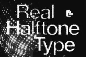 MS Halftone Font