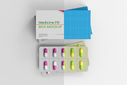 Medicine Pill Box Mockup - 8 views, a Packaging Mockup by Illusiongraphic (Thumbnail 12 of 25)