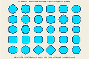 3 Letter Monogram Maker - PS Hangbla, a Serif Font by Para-Scope Design (Thumbnail 6 of 8)