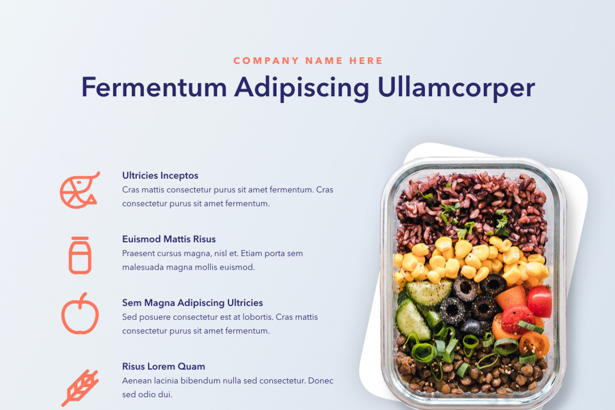 Nutritious Keynote Template, a Presentation Template by Jumsoft (Photo 8 of 21)