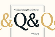 Volume – Handcrafted Font Trio, a Serif Font by Tom Chalky (Thumbnail 6 of 6)