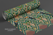 Artisanal Tropical 2026 Fabric, a Wallpaper Graphic by Luiz da Rolt Grathwohl (Thumbnail 5 of 16)