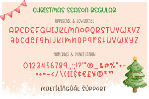 Christmas Season Handwriting Font