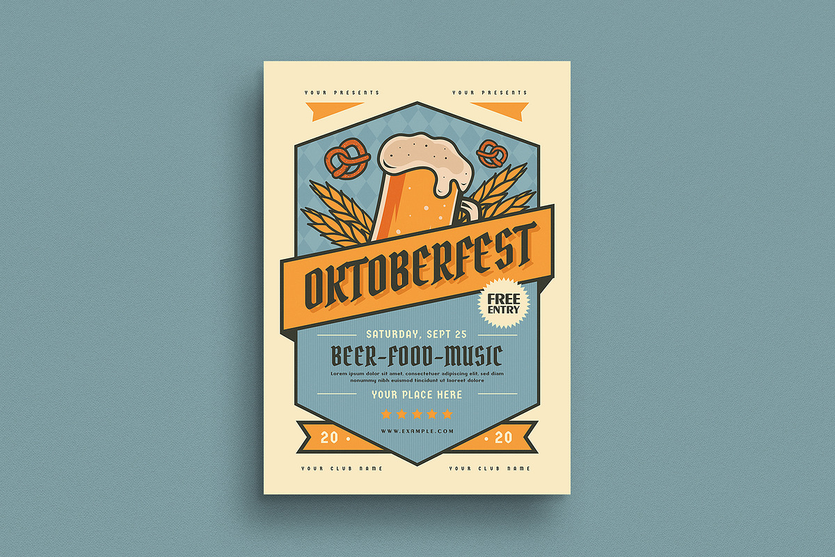 Oktoberfest Event Flyer, a Flyer Template by Guuver (Photo 1 of 3)