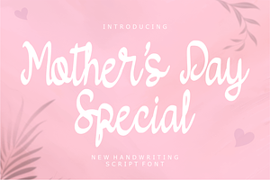 Mother's Day Special - Handwritting, a Handwritten Font by KiddoGlyphs Studio