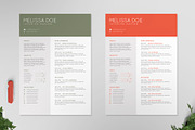 Resume/CV Template IV, a Resume Template by Print Forge (Thumbnail 2 of 5)