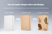 Kraft Box Mockup, a Packaging Mockup by ShooShooShop (Thumbnail 3 of 4)