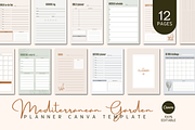 PLANNER CANVA TEMPLATE, a Stationery Template by The Little Lily Studio (Thumbnail 1 of 5)