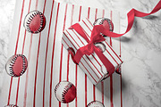 Baseball Digital Paper, an Illustration by SinaCreation (Thumbnail 7 of 9)