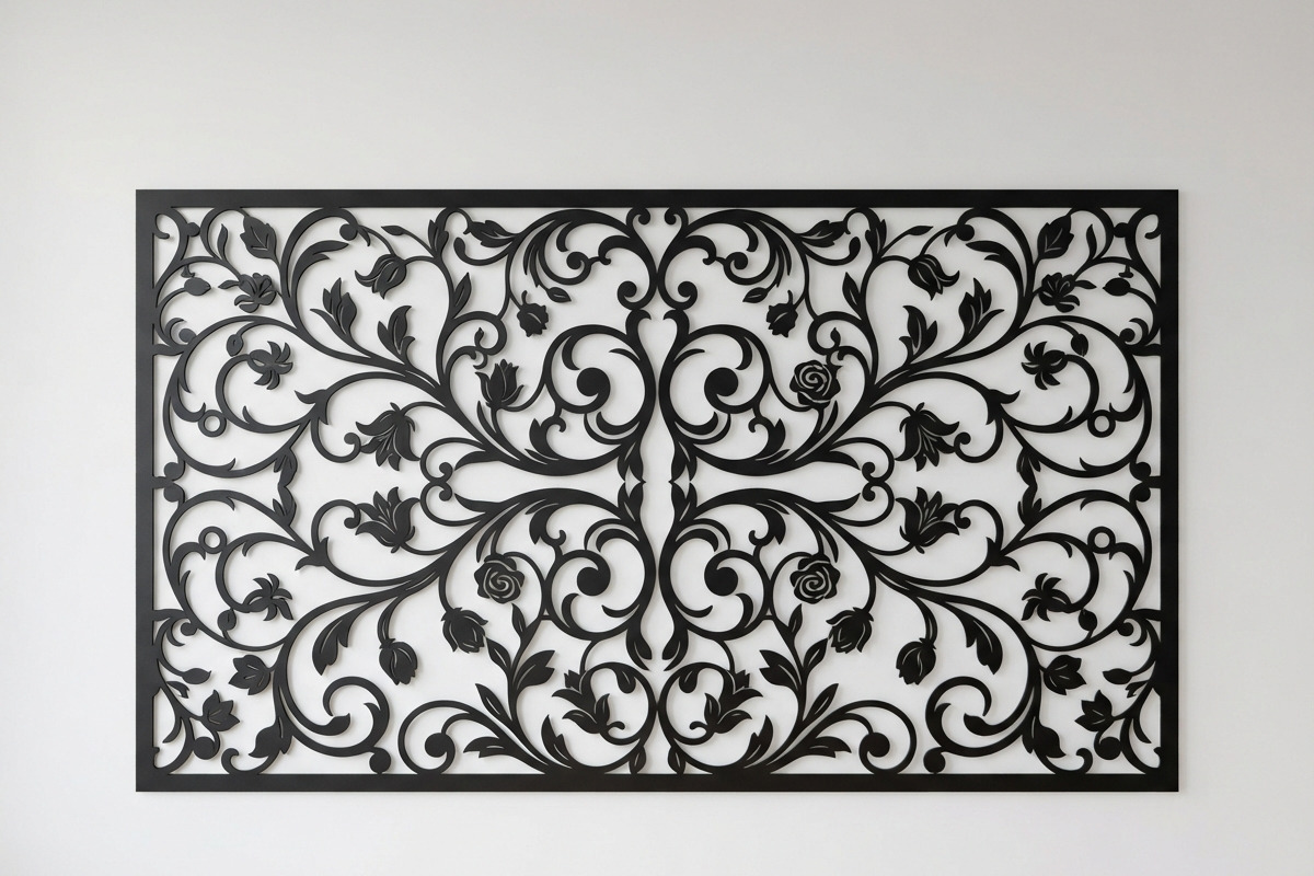 50 Elegant Floral Wall Panel Bundle, a Decorative Illustration by Amazin_art (Photo 19 of 25)