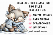 Whimsical Winter Clipart, an Illustration by Libby Wishes (Thumbnail 3 of 8)