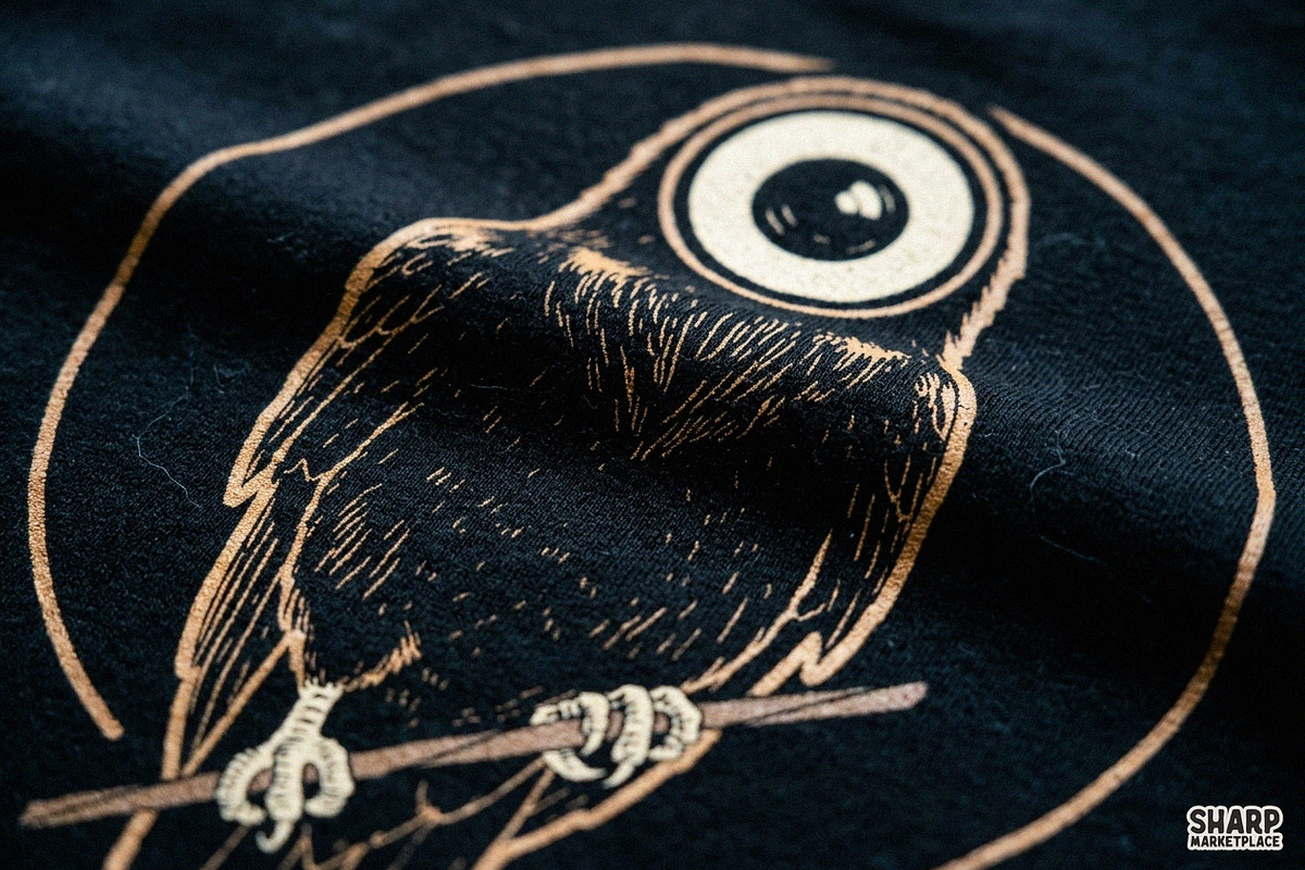 Creepy Surreal Eyeball Owl On A, an Object Graphic by SharpMarketplace (Photo 4 of 4)