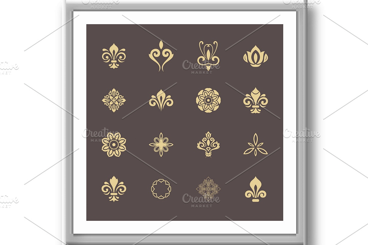 Vintage Big Set of Classic Patterns, a Pattern Graphic by FineArtStudio