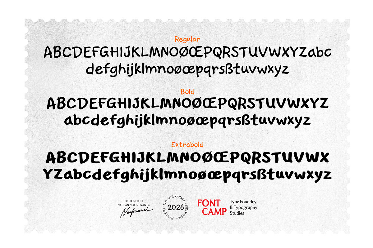 Cenil Cute Font, a Handwritten Font by Fontcamp Type Foundry (Photo 6 of 23)