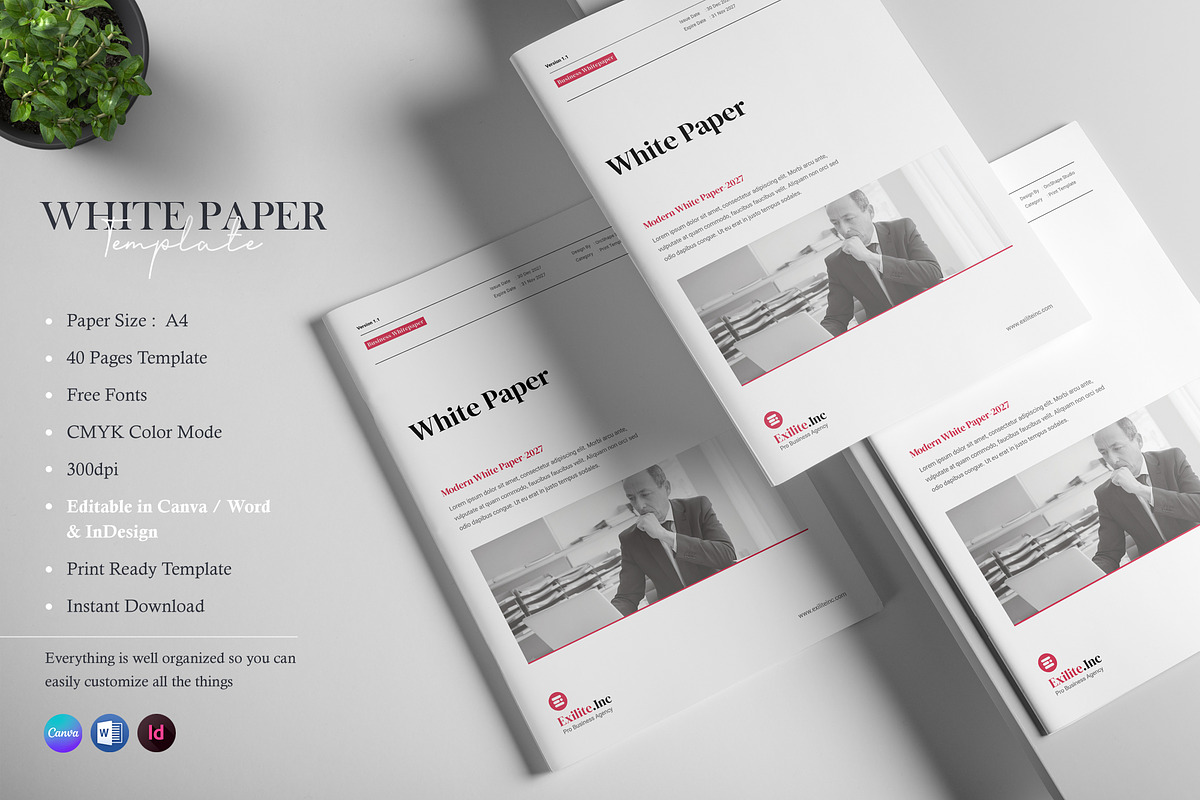 White Paper, a Brochure Template by Orcshape Studio (Photo 3 of 17)