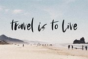 Wild Things Brush Font, a Script Font by Digital Hustler (Thumbnail 5 of 10)