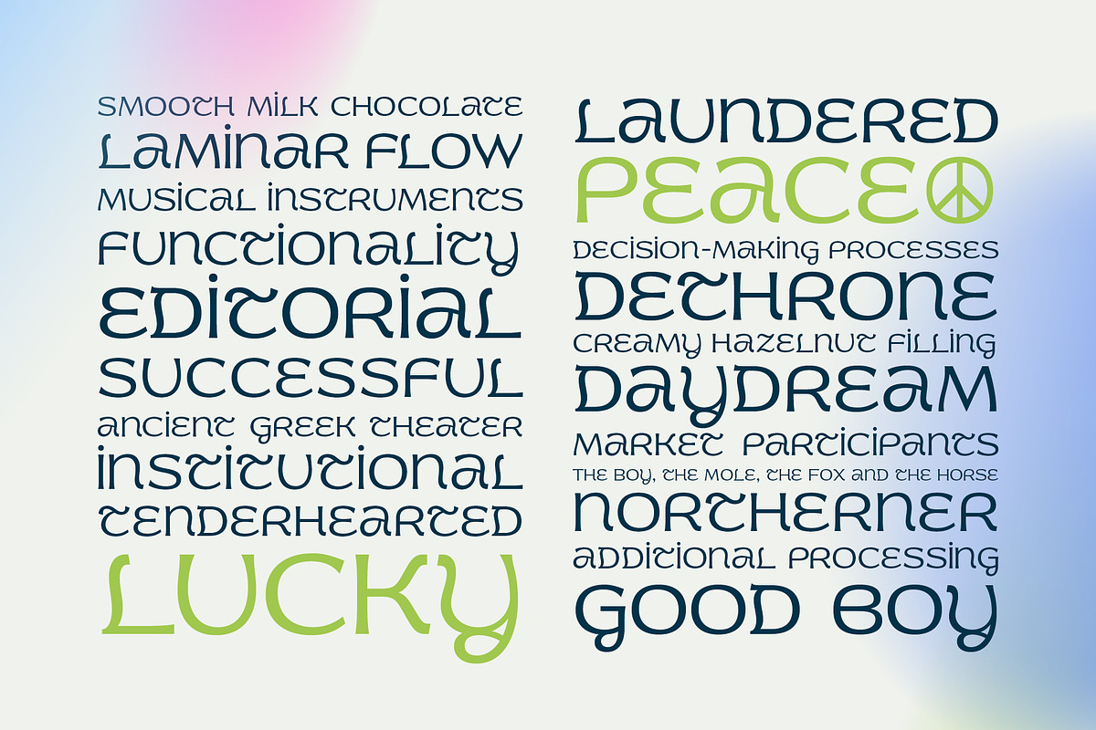 Heather, a Font by True Story Letterworks (Photo 7 of 10)