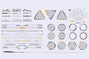 Cyberpunk UI Small Set, a Technology Illustration by Olga Ryzychenko (Thumbnail 3 of 5)