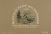 Mission Peak - A Rugged Font, a Serif Font by Komet & Flicker (Thumbnail 4 of 15)